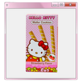 Hello Kitty Strawberry Wafer Cookies